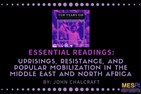 Essential Readings: Uprisings, Resistance, and Popular Mobilization in the Middle East and North Africa