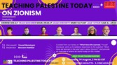 Teaching Palestine Today: On Zionism (14 August 2025)