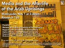 ASI/GMU Event - Media and the Afterlife of the Arab Uprisings (1 November, George Mason University)