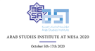 Arab Studies Institute at 2020 MESA Conference: Panels & Presentations