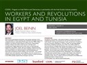 Live Stream Event -- Joel Beinin on Workers and Revolutions in Egypt and Tunisia (21 January 2015 at Stanford University)