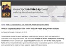 Corporatization: Are Public Services still Public?