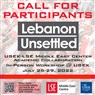 Call for Participation: Lebanon Unsettled