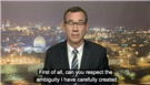 Video: Behind the Lying Eyes of Mark Regev