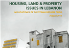 New Report: Housing, Land and Property Issues in Lebanon