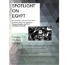 LA Event: Spotlight on Egypt (23 October 2014)