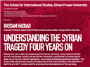 Bassam Haddad Speaks on Syria, Knowledge Production, and Pedagogy (2-4 February, Simon Fraser University)