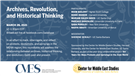 LIVE EVENT - Ten Years On Project: Archives, Revolution, and Historical Thinking (26 March)