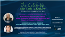 The Catch-Up with Carly A. Krakow, Ep. 1 – Humanitarian Catastrophe in Gaza: Health Devastation, Environmental Destruction, and Impacts on People with Disabilities, w/ guest Emina Ćerimović (Video)