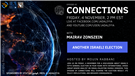 Connections Episode 43: Another Israeli Election with Mairav Zonszein (4 November)