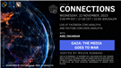 Connections Episode 78 — Gaza: The Media Goes to War with Adel Iskandar (22 November)