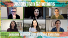 Deadly Iran Sanctions: Lessons Learned from Iraq and Palestine (Video)