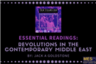 Essential Readings: Revolutions in the Contemporary Middle East
