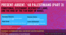 Gaza in Context: A Collaborative Teach-In Series — Present-Absent: Part 3 (22 February)