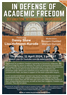 In Defense of Academic Freedom: Defamation, Intimidation, and Suspension Part 2 (11 April)