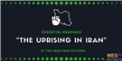 Essential Readings on the 2022 Uprising in Iran
