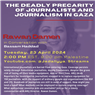 Event Announcement: The Deadly Precarity of Journalists and Journalism in Gaza (23 April | 2 PM EST)