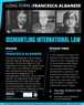 Long Form Podcast: Episode 3 — Dismantling International Law Featuring Francesca Albanese