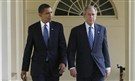 The Voice Is Obama's; The Hands are Bush's