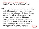 A Creature Which Would Be Impossible If It Did Not Exist: "Midnight's Children" Turns Thirty