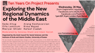 LIVE EVENT - Ten Years On Project: Exploring the New Regional Dynamics of the Middle East (26 May)