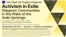 LIVE EVENT - Ten Years On Project Signature Event: Activism in Exile (30 September)