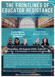 In Defense of Academic Freedom: The Frontlines of Educator Resistance (28 August 2025)