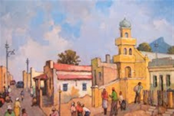 [Mosque Scene. Painting by Conrad Nagel Doman Theys taken from www.terminators.com.]