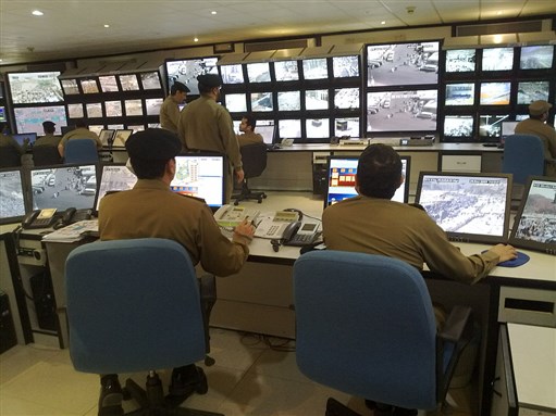 [Incidents during hajj in Mecca. Image from wikipedia.]