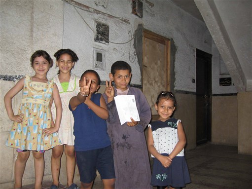 [Children in Cairo: Image from author]
