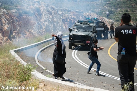 [Nakba Day demonstration, Al Walaja, West Bank, 15 May 2014. Image by Activestills, via Flickr.]