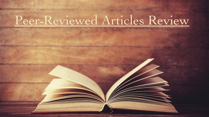 Peer-Reviewed Articles Review: Summer 2017 (Part 3)