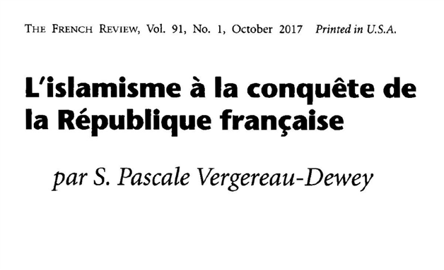 Letter Criticizing Islamophobia and Lack of Scholarly Merit of Article Published in The French Review