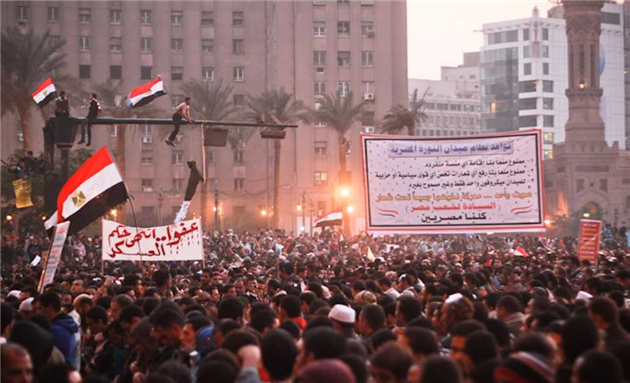 The rules of the Revolutionary  Egyptian Square, Mosa'ab Elshamy, 2011