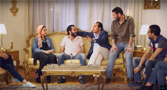 Still from the online Egyptian Ramadan Series 
