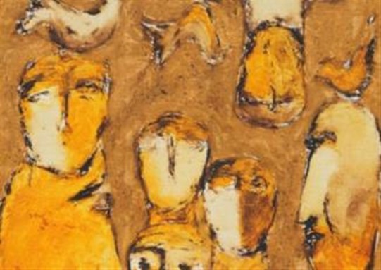لوحة للفنان السوري نزار صابور