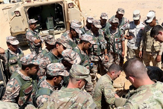Photos from the First Combined Live Fire Exercise conducted between Egyptian, US Army and Jordanian Troops in Mohamed Naguib Military Base within Bright Star-18 Drills (via Live Universal Awareness Map)