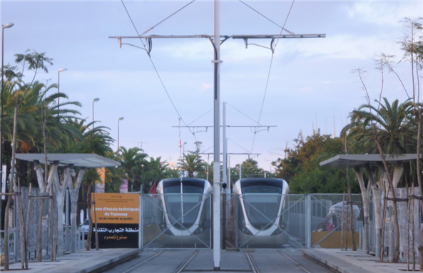 Rolling out neoliberalism in Morocco: the new tramway being tested in Rabat (2010)
