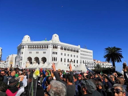 A picture of the 2019 Algerian Protests, by Berrazeg Khaled