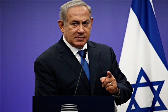 Benjamin Netanyahu, via Shutterstock