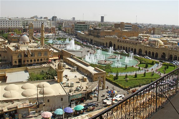 An image of Erbil, Kurdistan via Shutterstock.