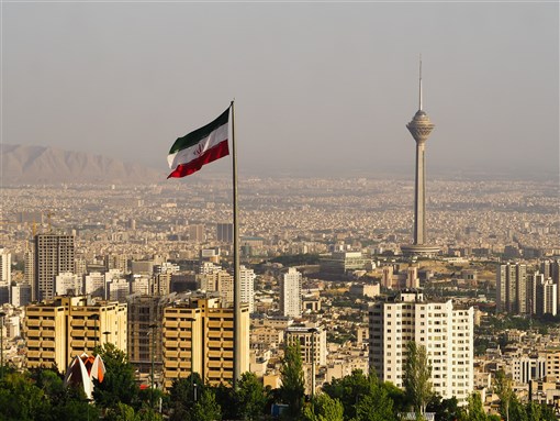 Skyscrapers in Tehran, Iran. Image by vanchai tan, via Shutterstock.