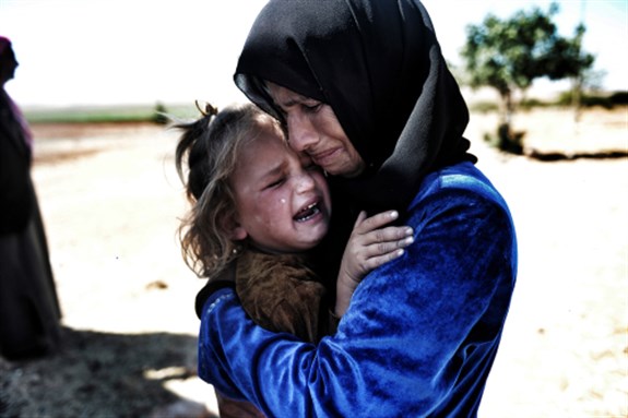  Refugees escaping from internal warfare in Syria 19 September 2015 Sanliurfa, Turkey. Image via Shutterstock. 