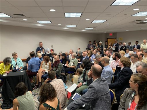 An image of the APSA meeting. Image provided by authors.