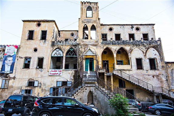 An abandoned factory in Tripoli, Lebanon. Photo via Shutterstock.