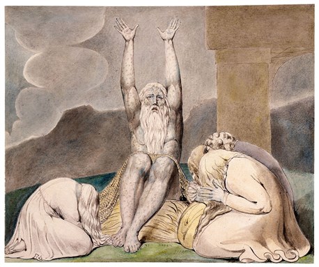 [Job's Despair. William Blake, 1826]
