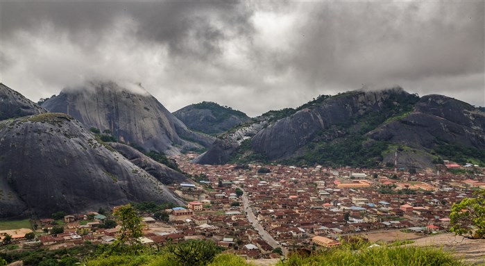 Idanre Hill in Nigeria. Image by Fela Sanu via Shutterstock.