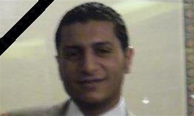 [April 6 member Ahmed Mansour killed during military attack on Cabinet sit-in on Friday. Image from Ahram Online.]
