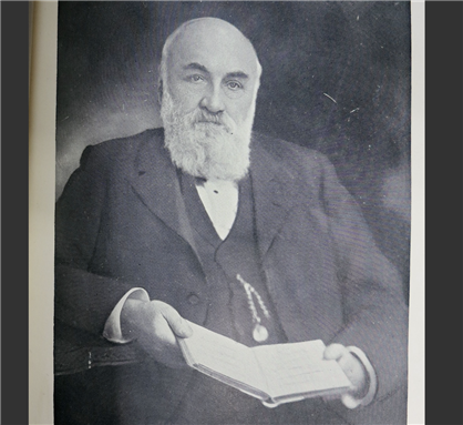 Portrait of Baldwin Latham (1836-1917). Credit: Obituary, Proceedings of the Croydon Natural History and Scientific Society (1917).