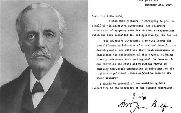 Arthur Balfour and the Balfour Declaration